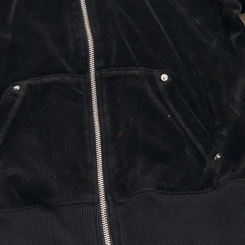 Michael Kors Velour Velvet Bomber Track Jacket - Picture 5 of 8